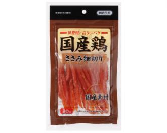 国産鶏 ささみ細切り 80g